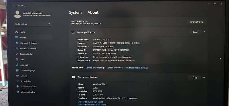 Asus ROG Zephyrus RTX 2070 3