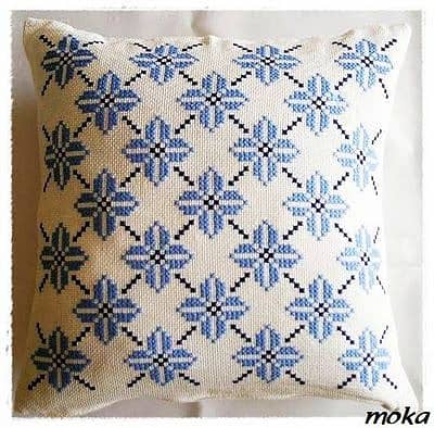 Cross Stitch pillow cover 1 piece 1