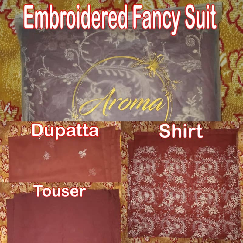 Embroidered Fancy Suit 0