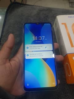 Tecno spark 10 c 4+4 8/128 with complete box condition 10/10