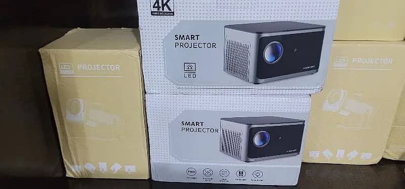 50% All android 4k box pack orignal Projector in wholesale prices. 4