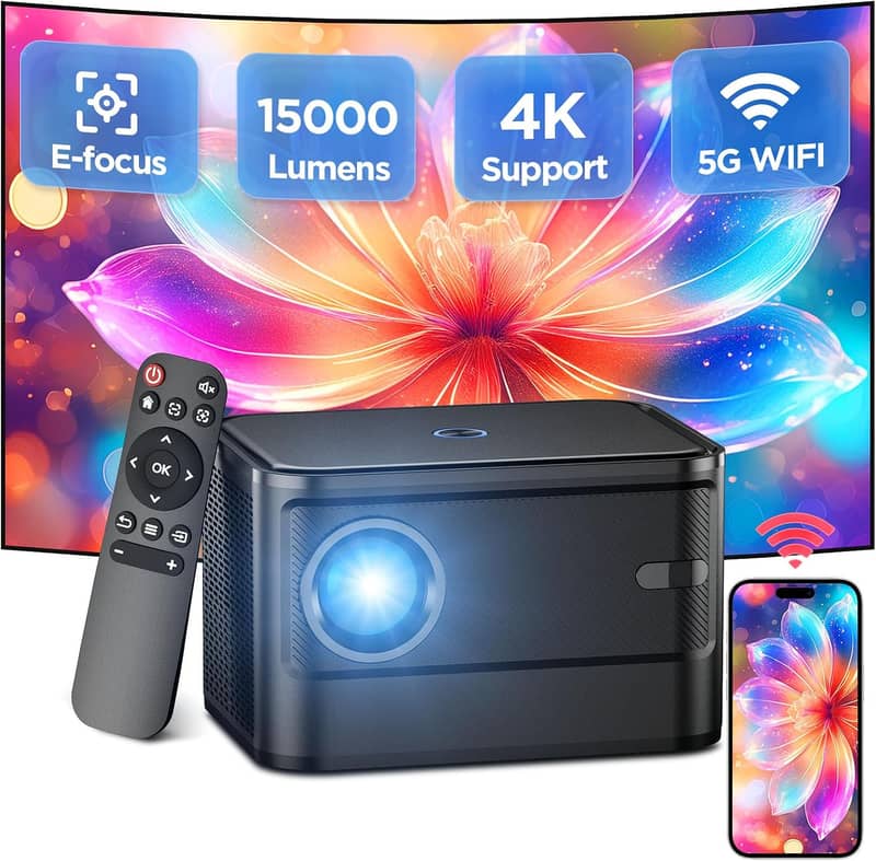 50% All android 4k box pack orignal Projector in wholesale prices. 8