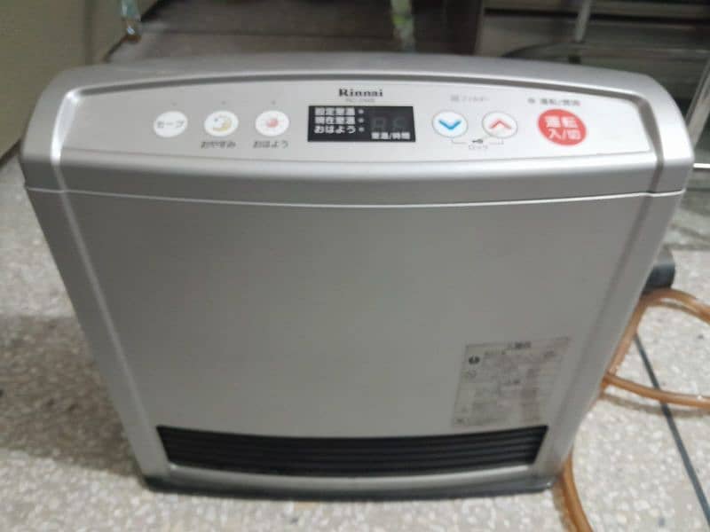 Rinnai Original Japanese Heater (LPG) Built In 220VAC 0