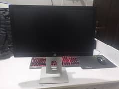 hp 22 inch ips 1080 lcd & mechanical keyboard