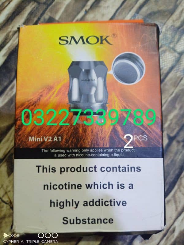 SMOK Mini V2 A1 vape smoke 1