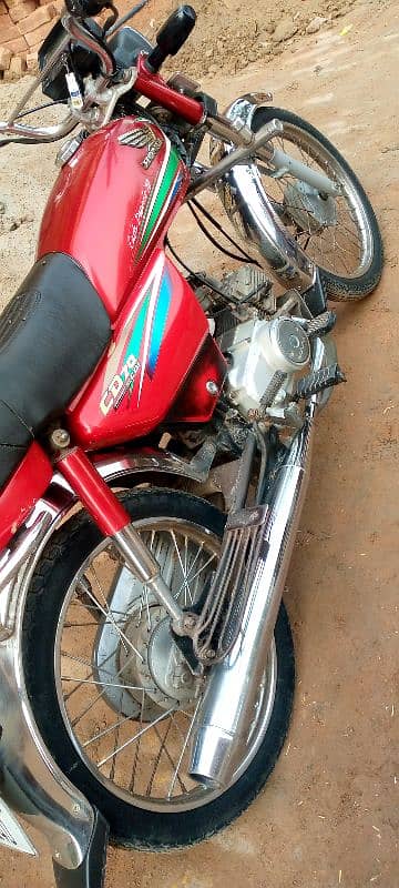 Honda CD 70 2016 model jenion condition 2