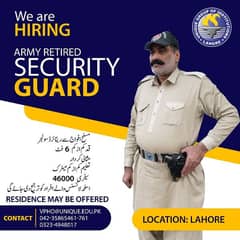 Required security guard