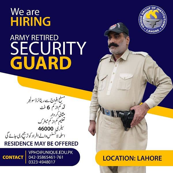 Required security guard 0