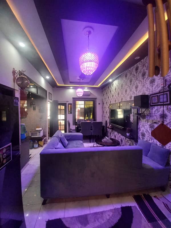 NEW APARTMENT FOR SALE IN CENTRAL GOVT SOCIETY GULISTAN E JAUHAR BLOCK 19 0