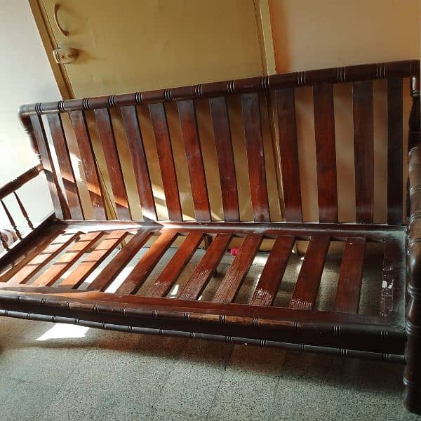 Wooden sofa set 1