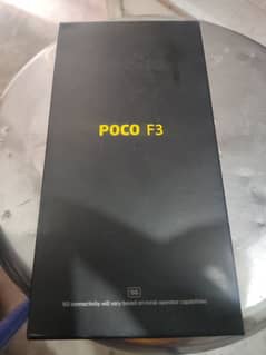 poco f3 for sale with box and charger