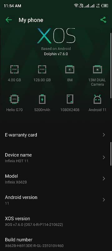 INFINIX HOT 11 GOOD CONDITION URGENT SELL 1