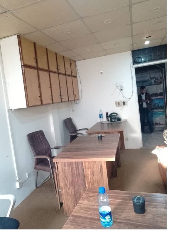 Fully Furnished Area 230 Square Feet Office Available For Rent Real Pictures In Main Boulevard Road Gulberg 3 Lahore 1