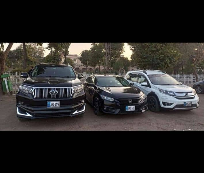 Rent A Car Rawalpindi With Driver, X Corolla, Revo, Prado, V8, BRV APV 0