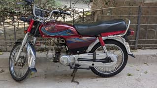 Honda 70 2019 model 1st hand total janiun urgent sale