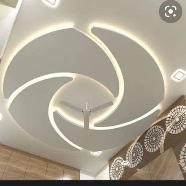 2×2 pop false ceiling elegent design 8