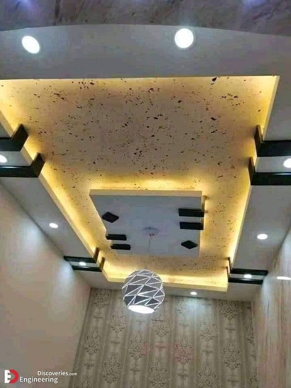 2×2 pop false ceiling elegent design 10