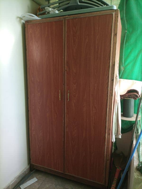 2 Cupboards for sale. Spacious and Good quality wood. 1