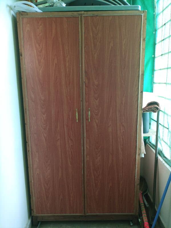 2 Cupboards for sale. Spacious and Good quality wood. 2