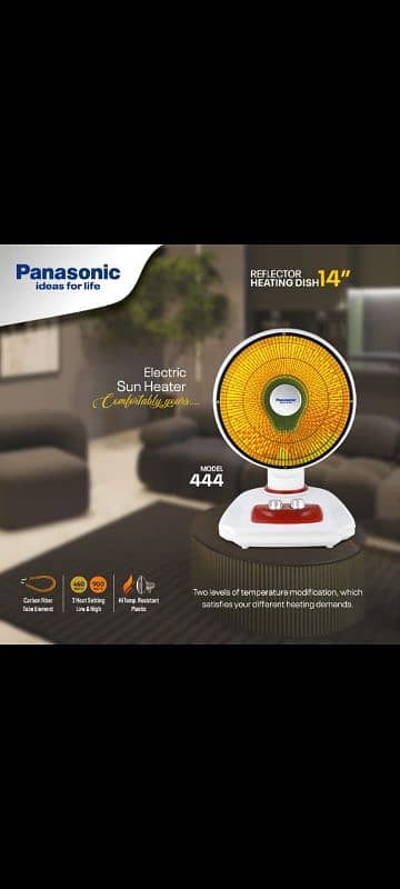 PANASONIC HEATERS 3