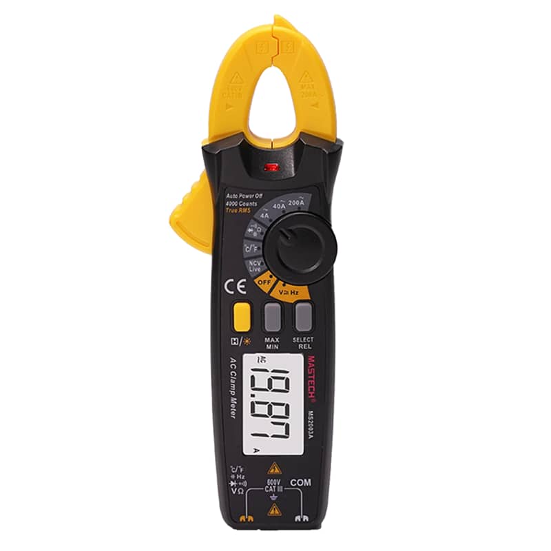 AC/DC Mili AMP Mini Clamp Meter MS2103A MASTECH 1