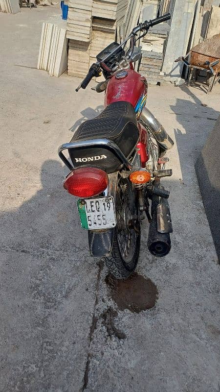 125 honda 2019 modal used 1