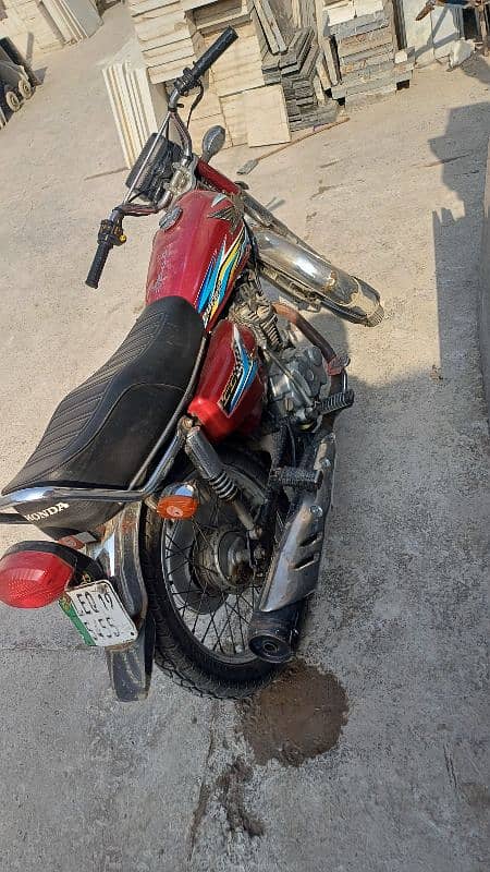 125 honda 2019 modal used 2