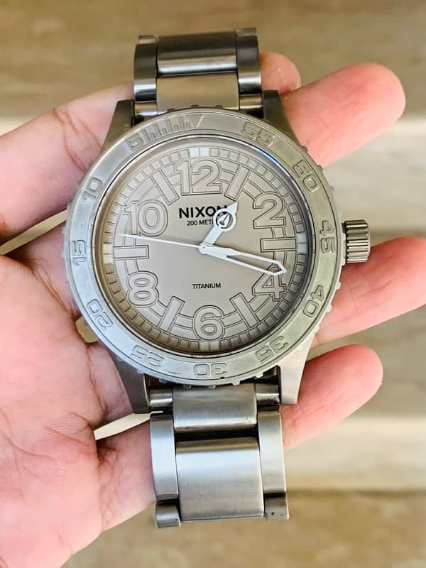 Nixon 51-30 Titanium Men's Original Watch 9.5/10 Condition 0