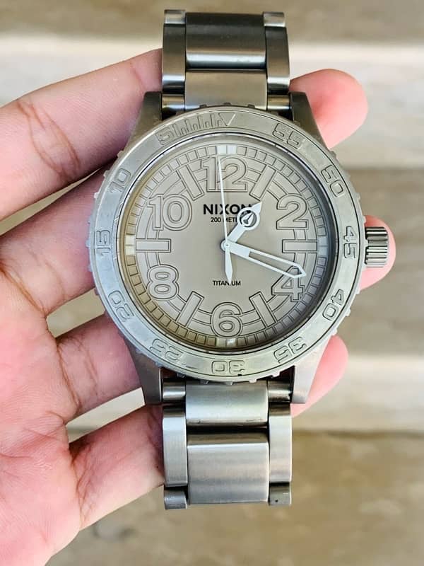 Nixon 51-30 Titanium Men's Original Watch 9.5/10 Condition 7