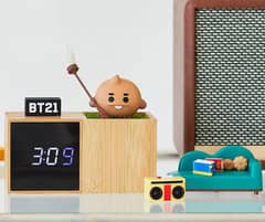 BT21 Clock Available BT21 Tata clock bt21 chimney clock