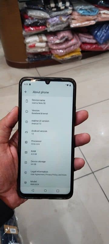 realme note 50 full packing 1