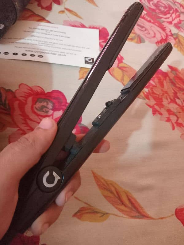 gorgeous original hair straightener 1