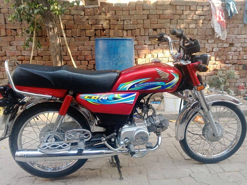 Honda CD 70 2023 Modal 0