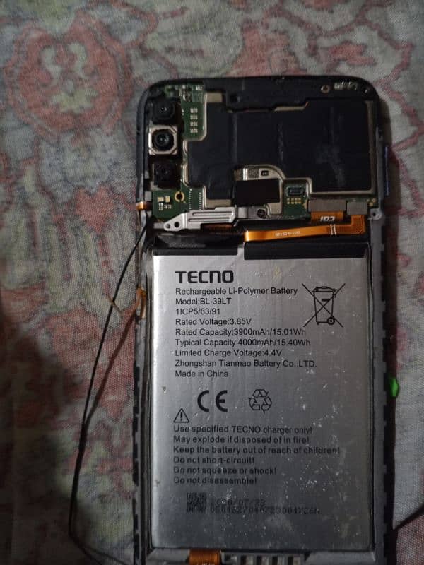 Tecno spark 4 3 32 borad and bettery 03007664073 0