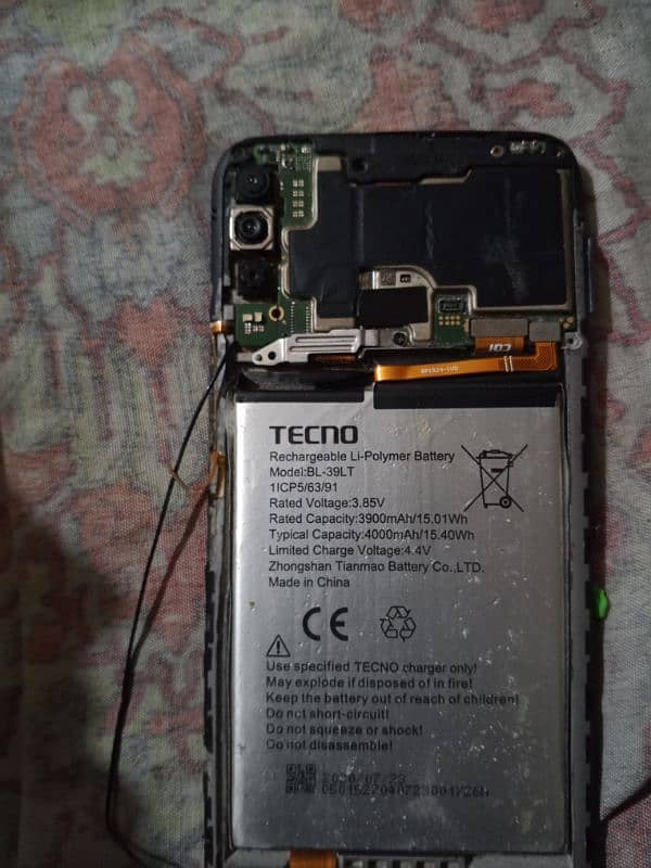 Tecno spark 4 3 32 borad and bettery 03007664073 1