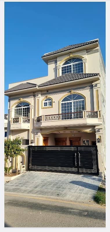 8 Marla brand new Double Unit spanish designed House Available. For Sale In Faisal Town F-18 Islamabad. 1