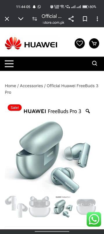 HUAWEI FREEBUDS PRO 3  (BOX PACK) 1