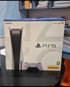 PS5 Disk Edition With Original Controller and Box