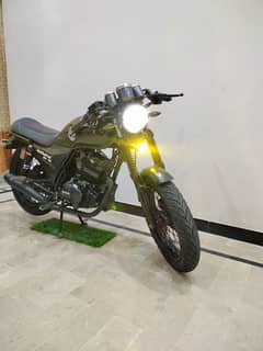 Hi Speed infinity 150 cc 2020 Cafe Racer Better Than CG 125 YBR 125 g