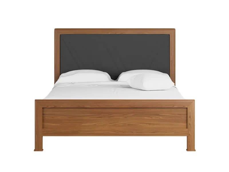 Crescent Quest Queen Size Bed by Interwood 2