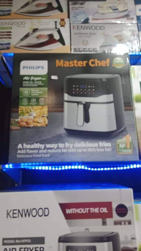 Philips Kenwood Panasonic, Air fryer fresh stock 1