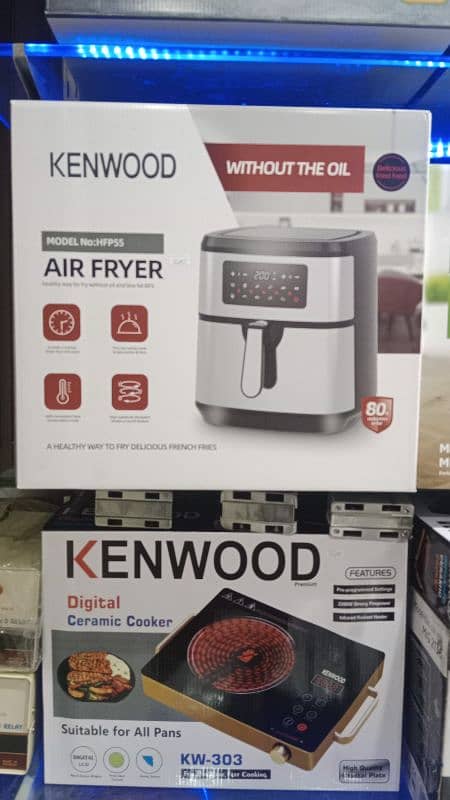 Philips Kenwood Panasonic, Air fryer fresh stock 2