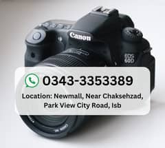 DSLR CAMERA ON RENT, Lens, Rent, Canon, Sony ,Lens / Rent A Camera