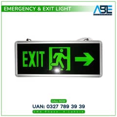 Emergency Exit Signs