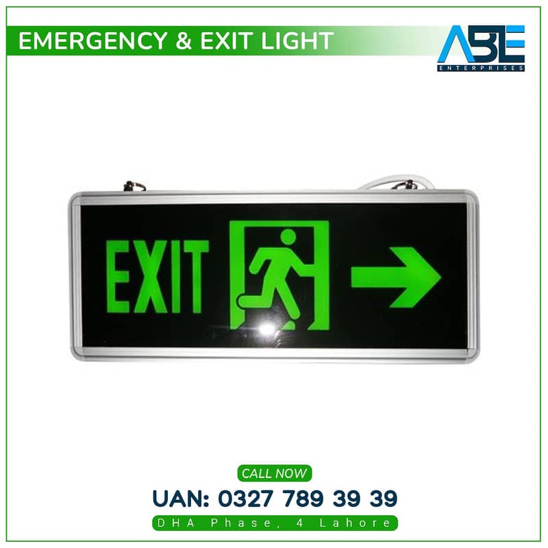 Emergency Exit Signs 0