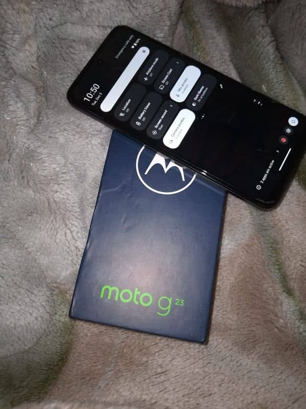 Moto G23 8/128  with Original box (Non pta) 11