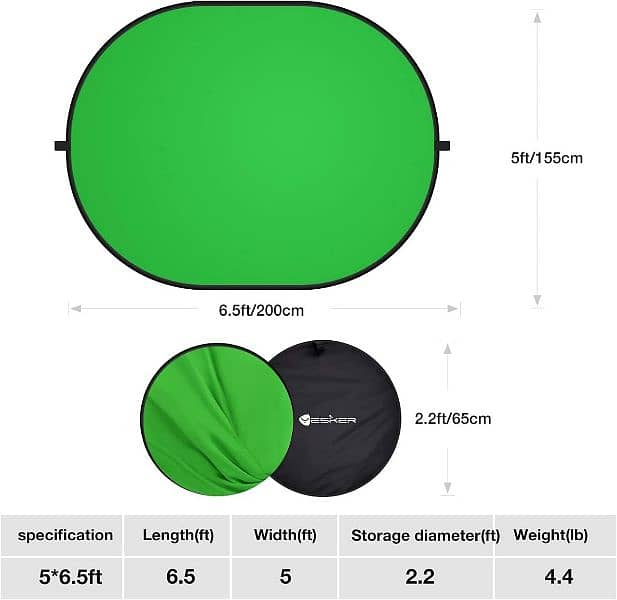 7-in-1 Foldable Chroma Screen 1