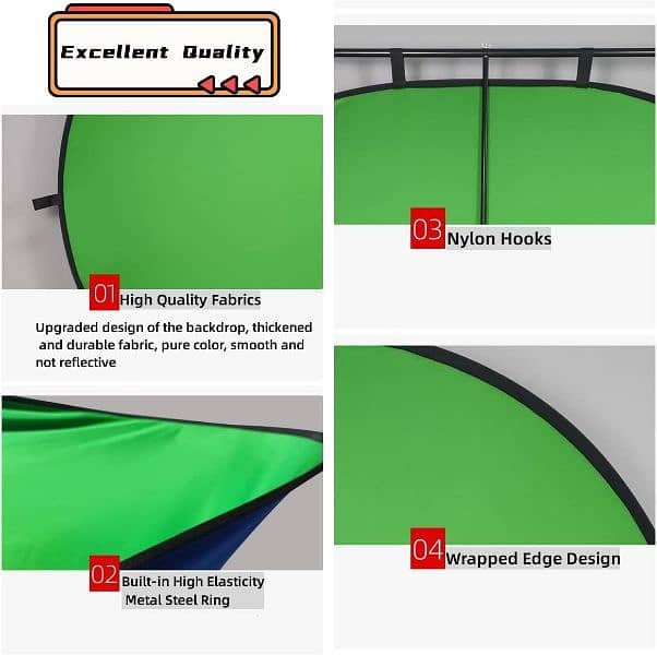 7-in-1 Foldable Chroma Screen 2