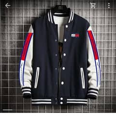 Baseball Winter Button Jacket. .