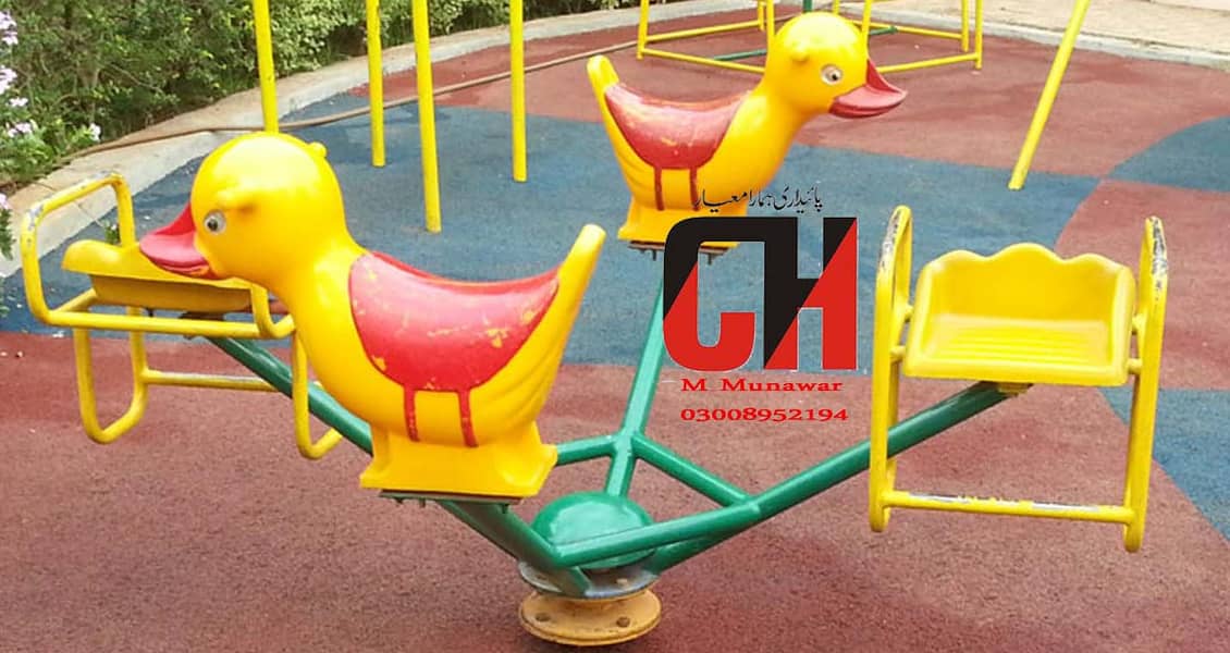 kids slides | Playground Equipment | kid swing | jhoola Merry-go-round 10